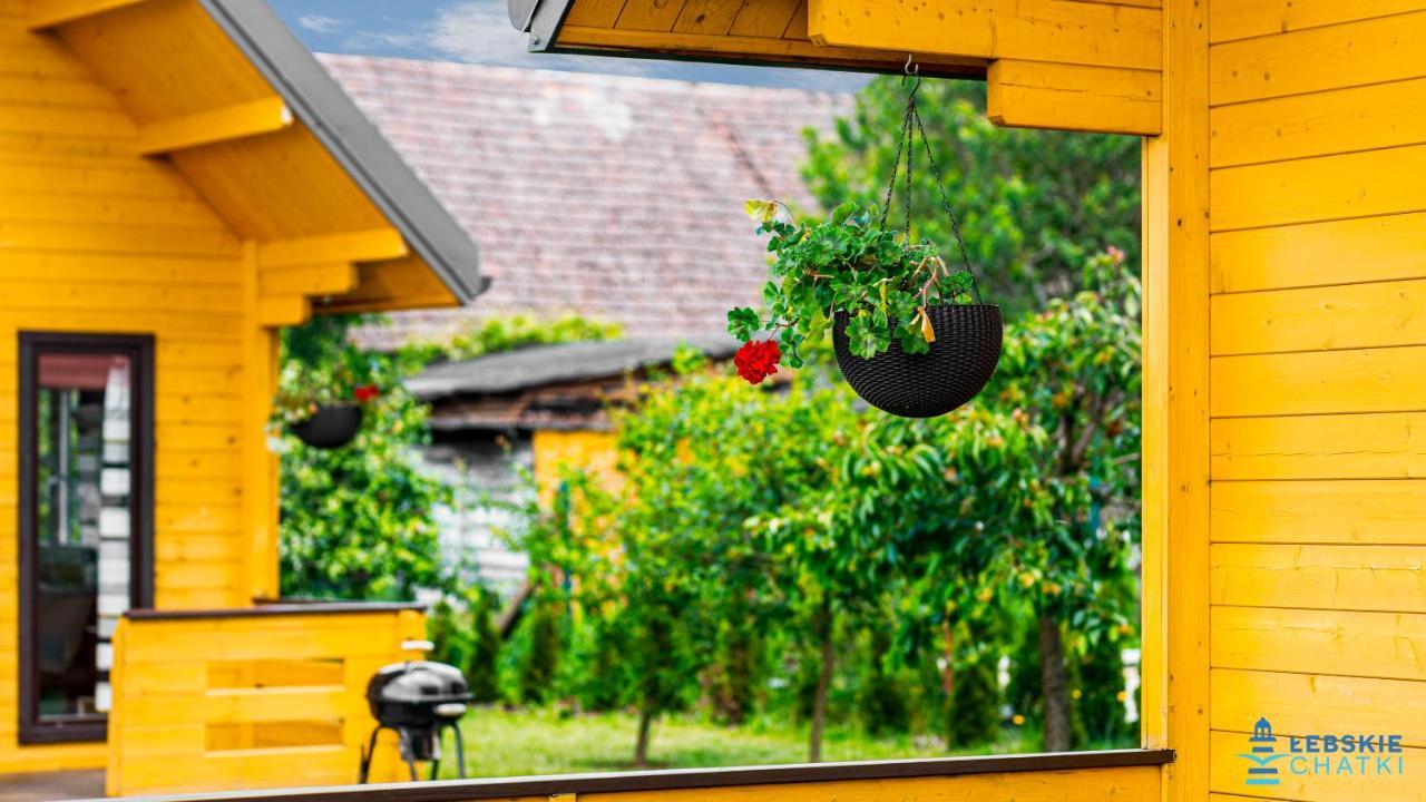 Lebskie Chatki Leba Bagian luar foto
